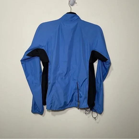 The North Face Women blue and black full zip fannu pack windbreaker jacket in S - Picture 9 of 10